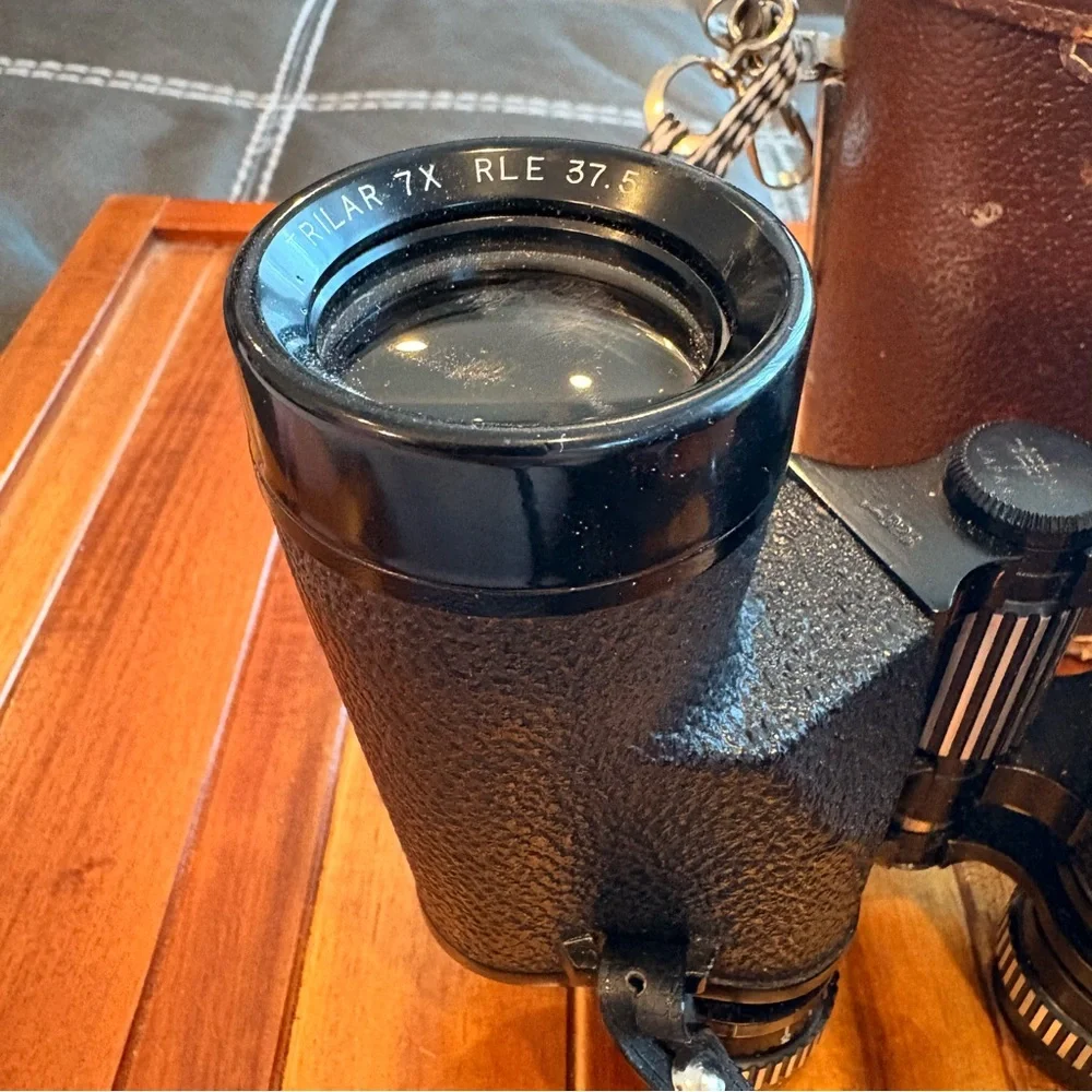Vintage Swift Triton 7 X 35 Binoculars Model No. 748 With Case
